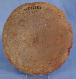 Dish from King Djer&rsquo;s tomb, Abydos UC17357 - Copyright of the Petrie Museum of Egyptian Archaeology, UCL